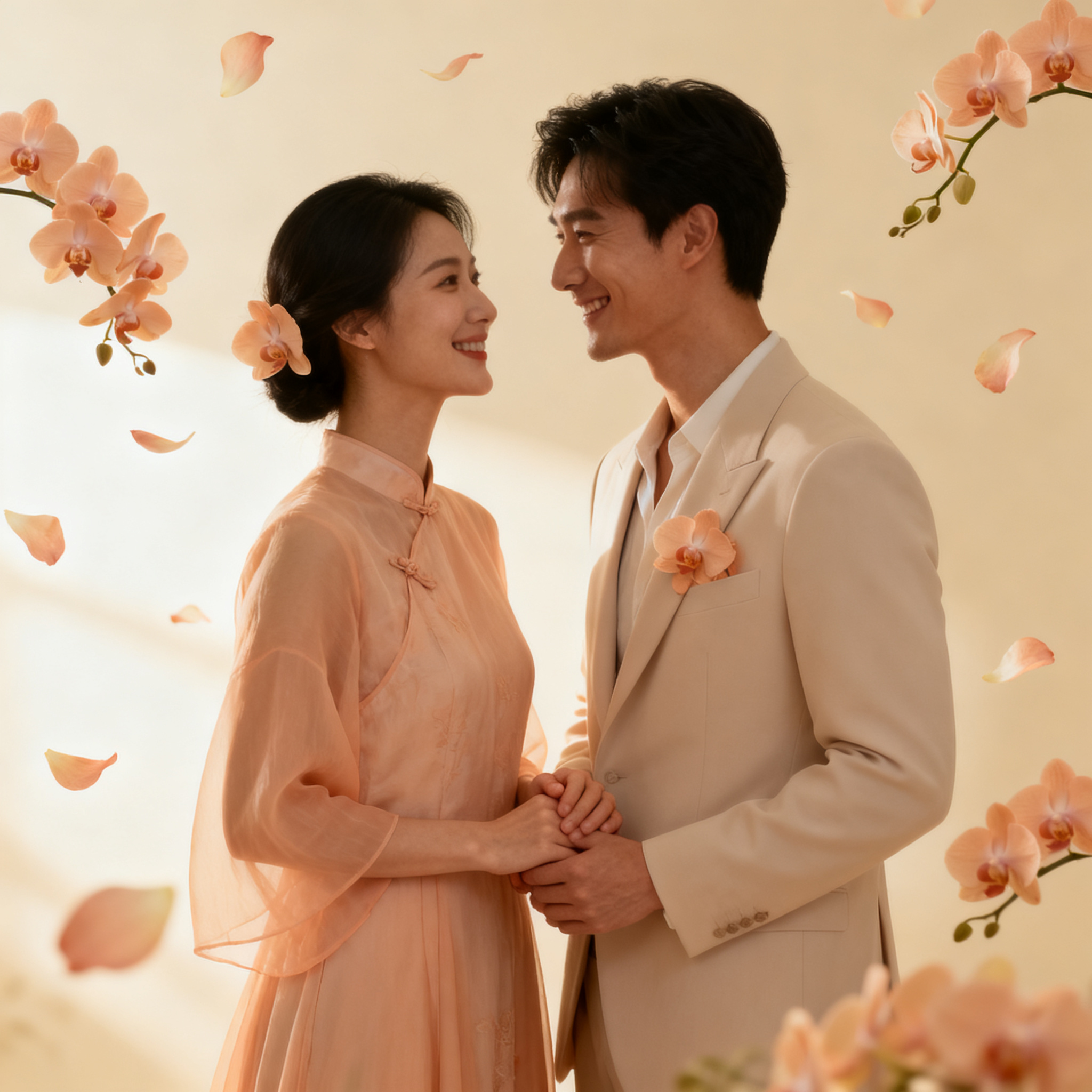Dynamic of romance with style between two partners