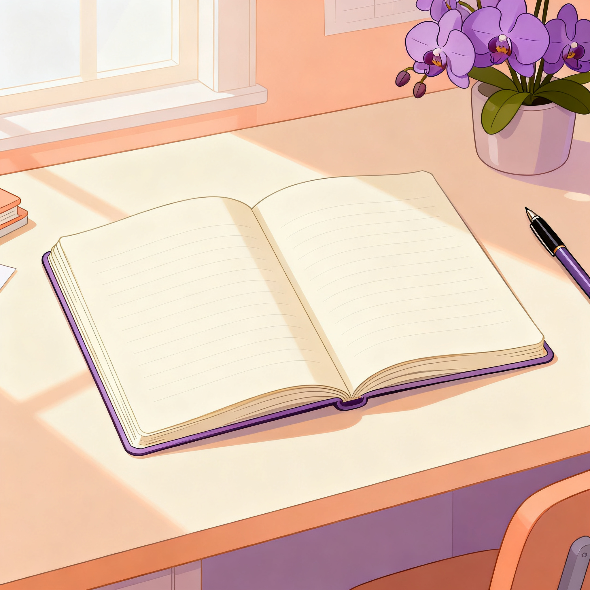Notebook prompts ready for a personal love letter