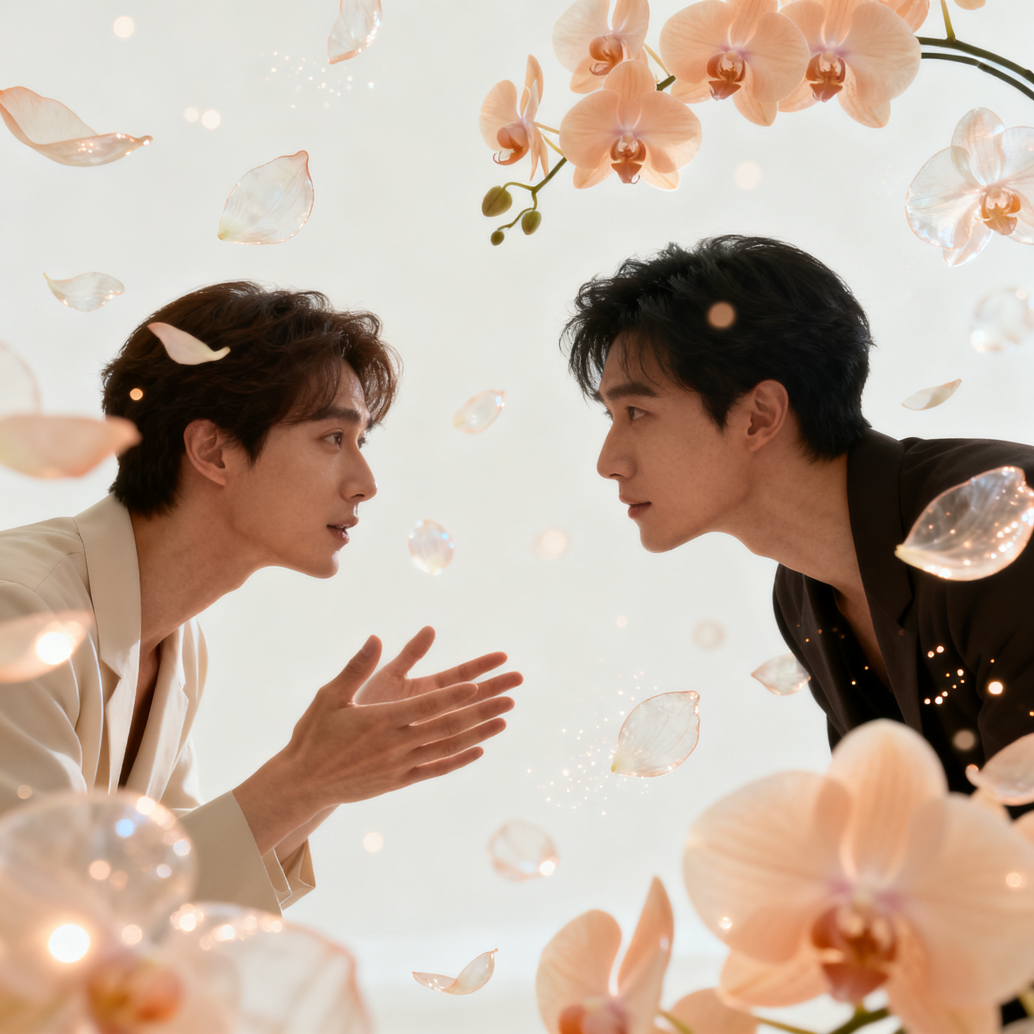 Dynamic of conversation and lightness between two partners
