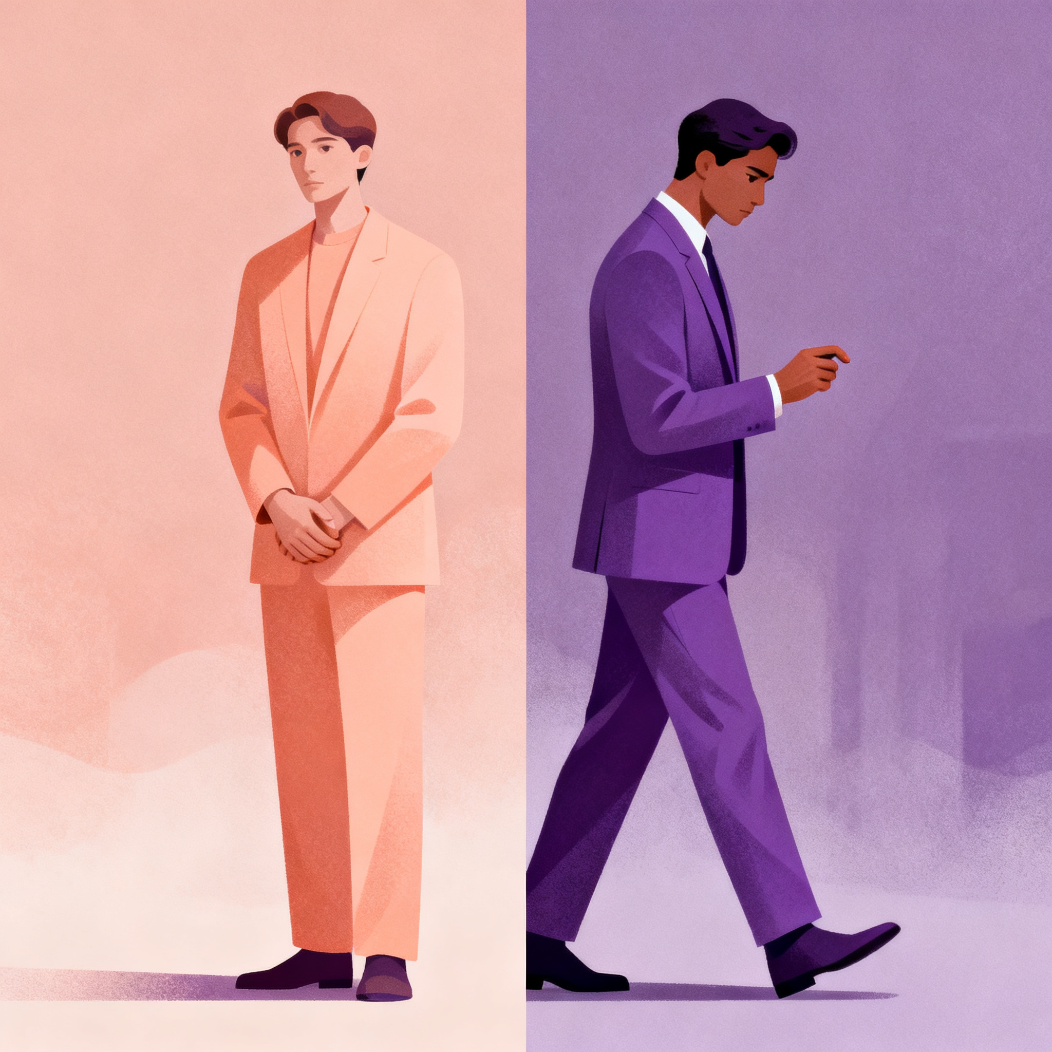 Friction theme: indecision vs restlessness