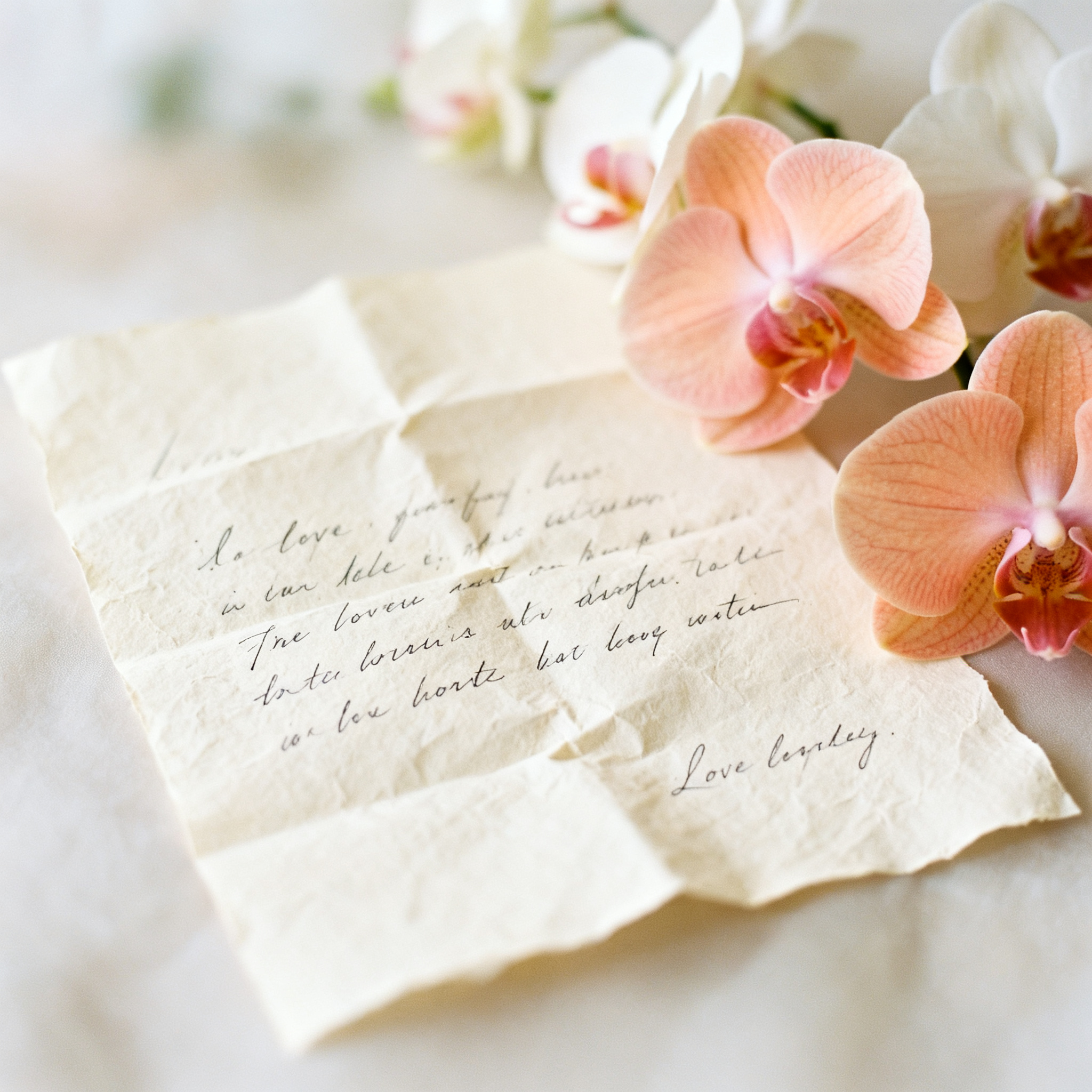 Curated set of love messages