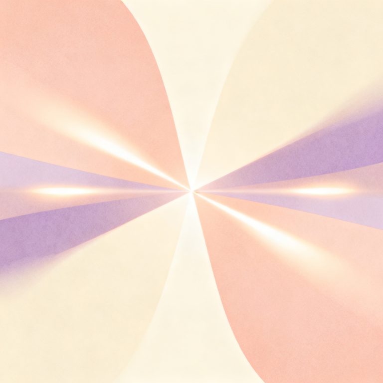 Symbolic many forms of love converging into one warm center