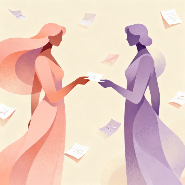 Soft editorial motif for missing you quotes