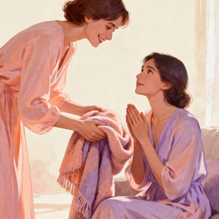 Warm admiring words offered with care