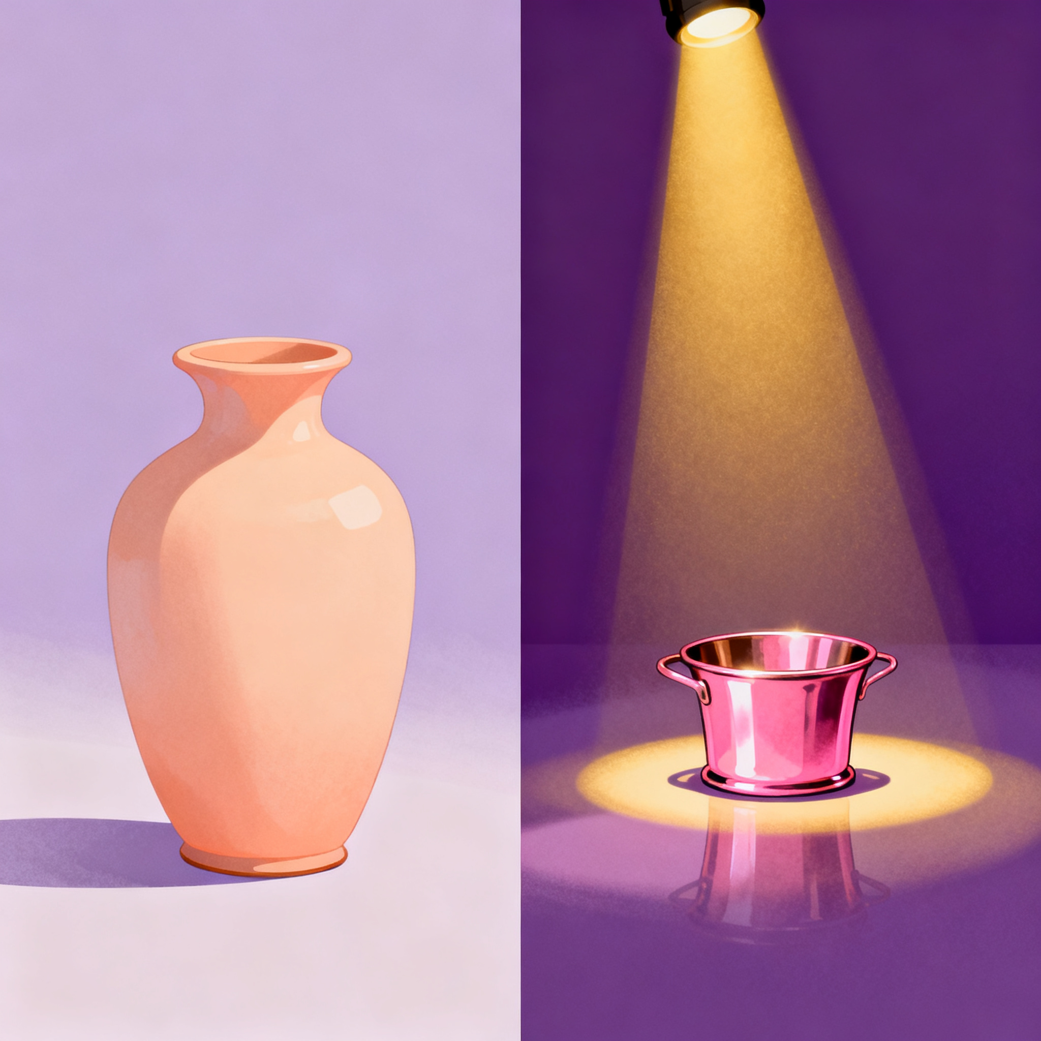 Friction theme: quiet steadiness vs spotlight warmth